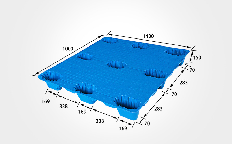 1410吹塑九腳托盤（pán）